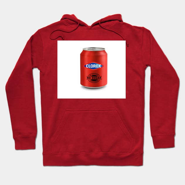 Low calorie bleach drink Hoodie by Darksun's Designs